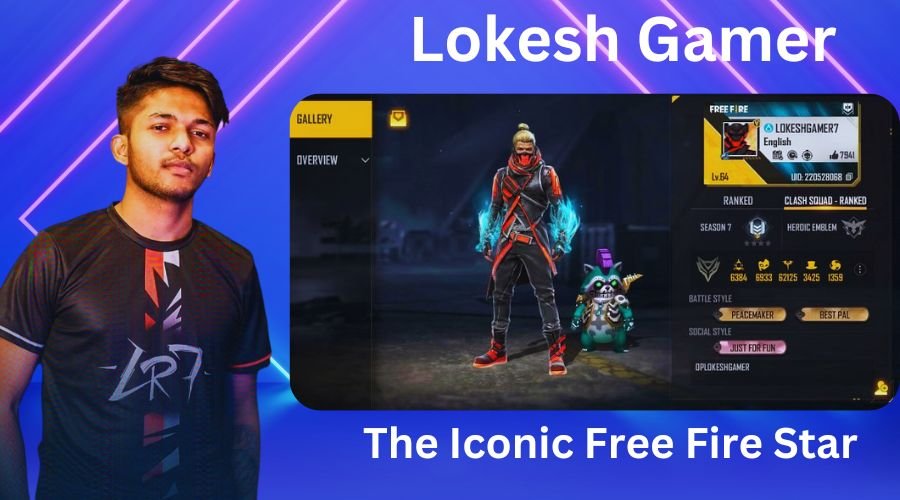 Lokesh Gamer UID The Iconic Free Fire Star