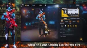 White 444 UID A Rising Star in Free Fire